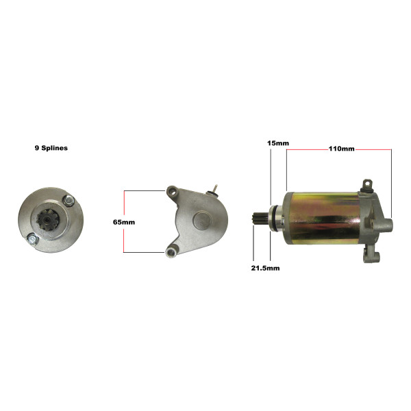 Hi Level Starter motor gn125